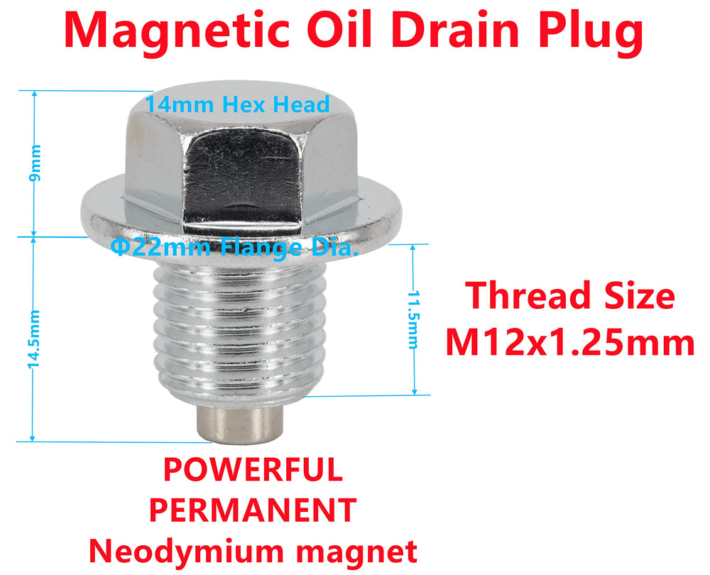 Dsnaduo oil drain plug with gaskets set demonstrates complete leak prevention