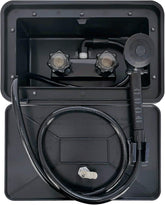 DSRTLP exterior shower box with lockable housing for outdoor cleaning