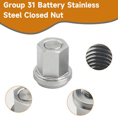 Dsyboko 6015-010 compatible nut for reliable post connections.