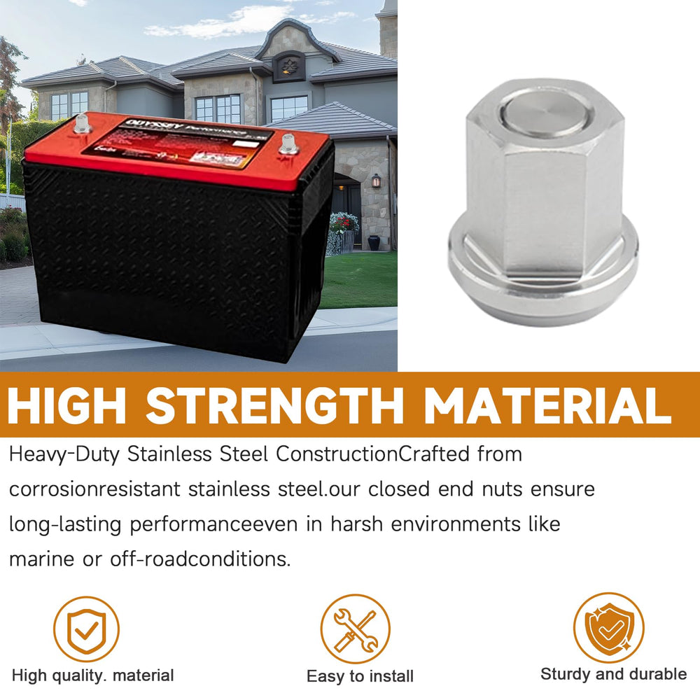 Dsyboko heavy-duty terminal nut pack for DIY or professional installs.