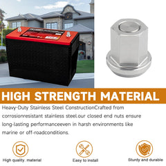 Dsyboko heavy-duty terminal nut pack for DIY or professional installs.
