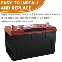 Dsyboko compatible with trucks, RVs, boats for secure battery connections.