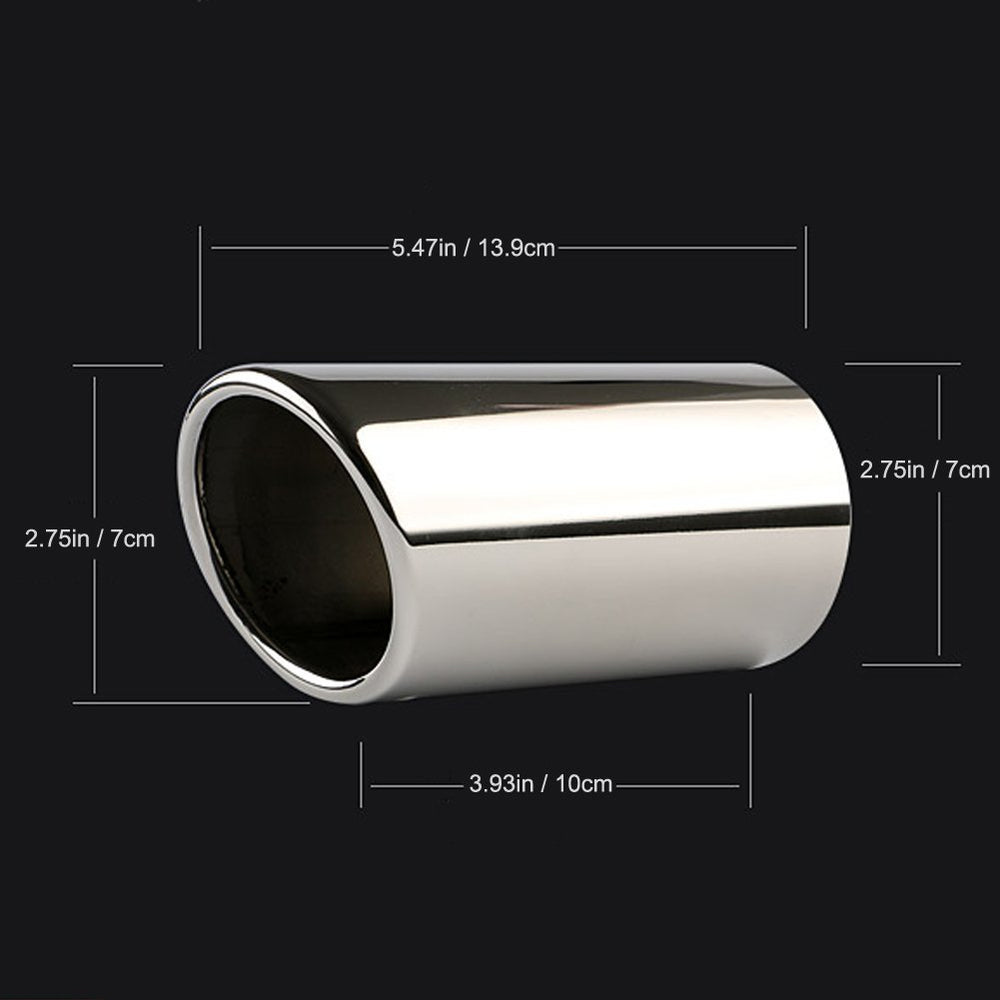 Dsycar Golf 7 exhaust tips offer bright shine and corrosion resistance.