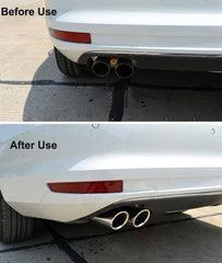Dsycar exhaust tips installation made easy with no drilling or welding.