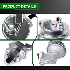 DTMAP 3/8 in inlet and 9/16 in outlet labeled for smooth fuel delivery.