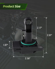 DTMAP MAF sensor fitment guide indicating Toyota and Lexus compatibility.