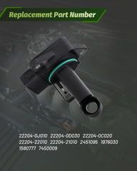DTMAP MAF sensor temperature range tested for wide driving conditions.
