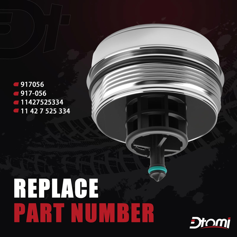 Dtomi cover cap closeup showing precision threading and corrosion-resistant aluminium finish