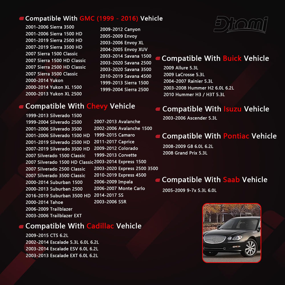 Dtomi gasket kit installed on a GM engine demonstrating reliable direct replacement.
