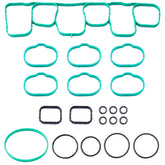 Dtomi engine intake manifold gasket set box shows durable packaging for quick identification.