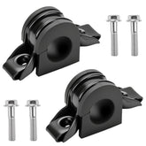 Dtomi front view of stabilizer bar bushings improving steering stability