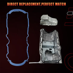 Dtomi oil pan gasket durable build, built to withstand engine conditions.