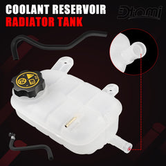 Dtomi packaged set includes reservoir, cap, air bleed and heater hoses for replacement
