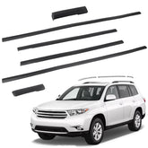 Dtomi roof drip trim molding left side for Highlander, precise fit and finished edge.