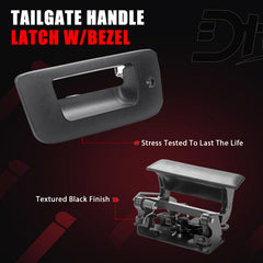 Dtomi tailgate handle installation: simple, screwdriver-friendly replacement process.