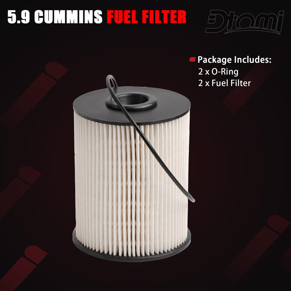 Dtomi two-pack fuel-filter set keeps vehicles running smoothly