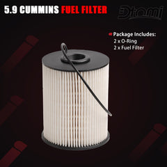 Dtomi two-pack fuel-filter set keeps vehicles running smoothly