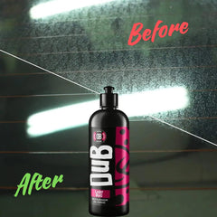 DUB BOYZ car windows shine with residue-free results