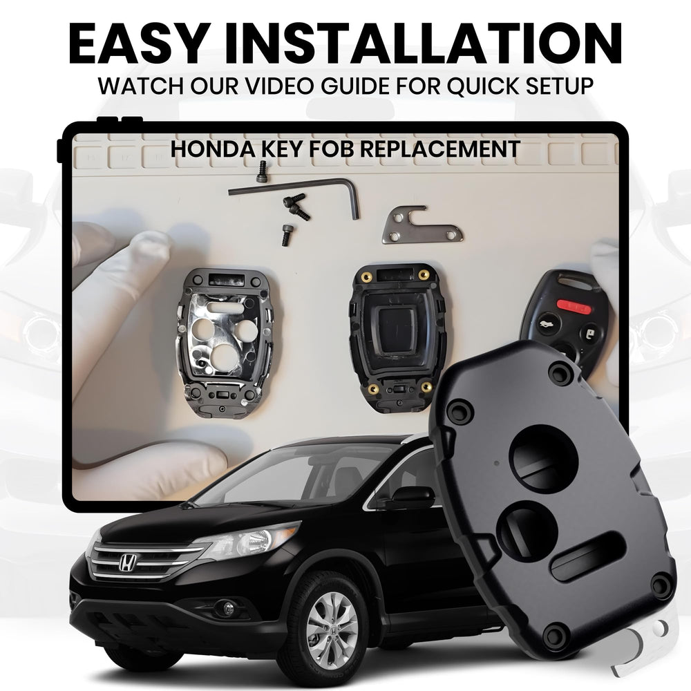 Dubbs Honda key fob shell long-lasting protection reduces wear