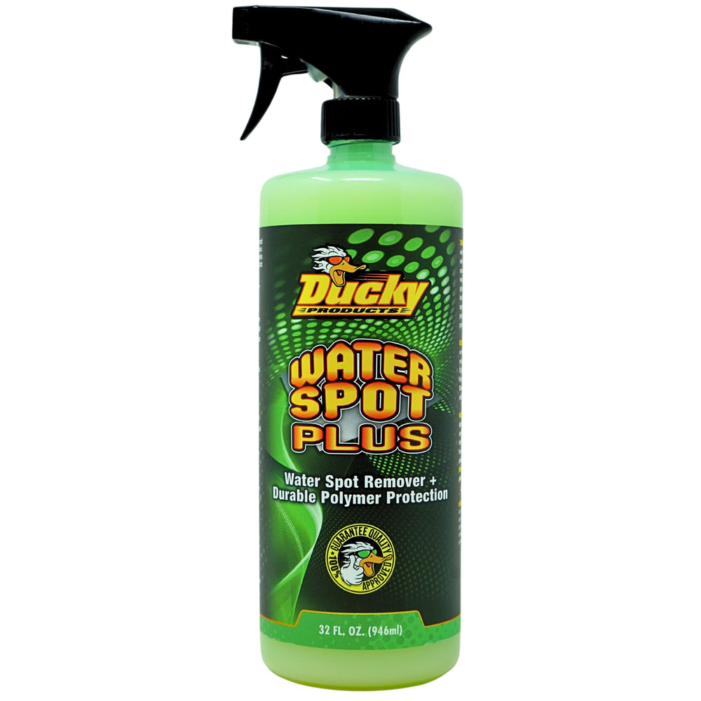 DUCKY PRODUCTS Water Spot Plus bottle pour dissolves mineral deposits on boats and cars