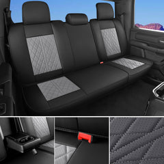 DuDuWang faux leather-like feel elevates your cabin aesthetics.