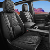 DuDuWang Ford F-150 seat cover with custom fit for crew cab protects seats from wear and spills.