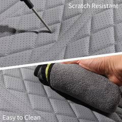 DuDuWang luxury-feel seat cover blends comfort with rugged practicality.
