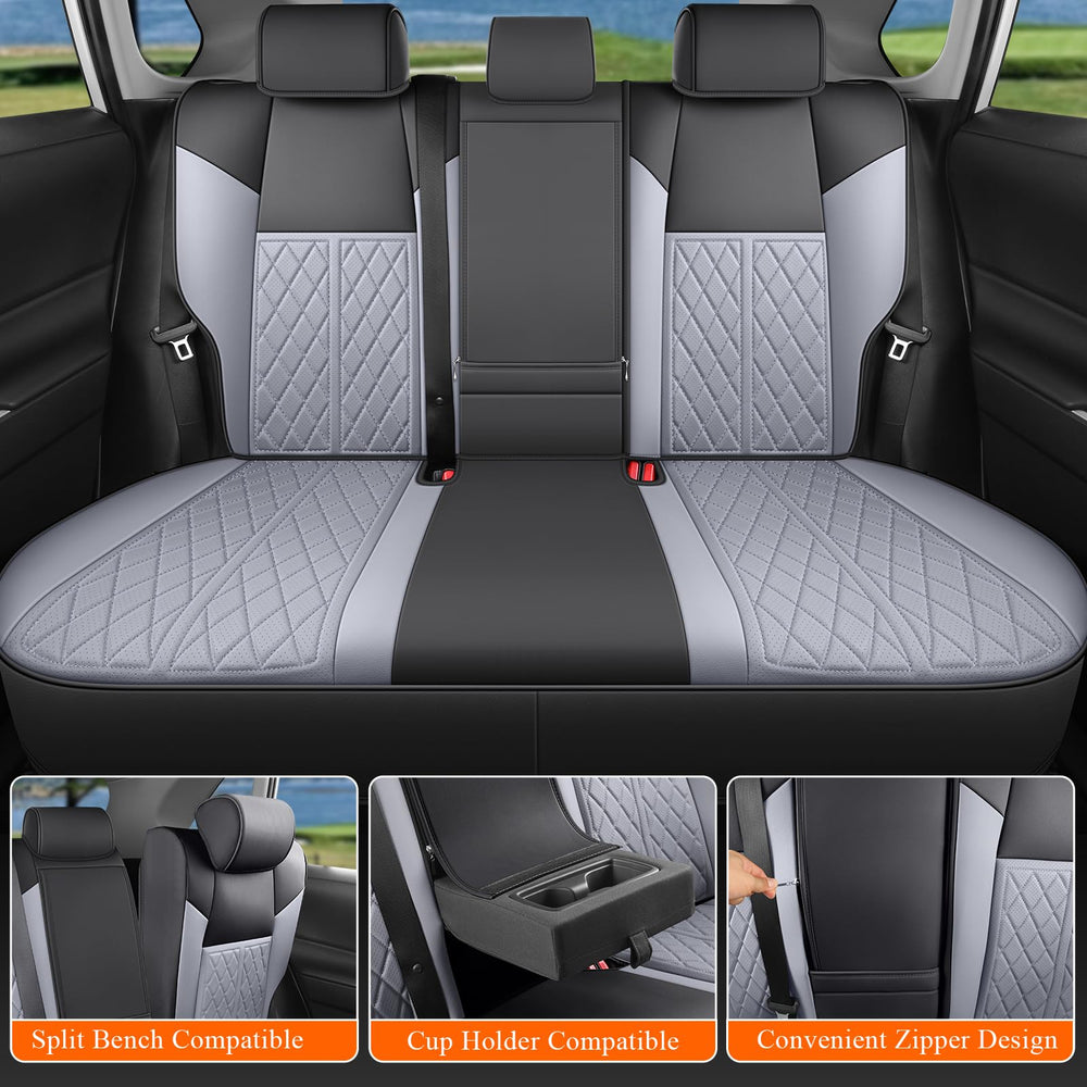 DuDuWang Rav4 seat covers feel luxurious, silk-smooth yet durable for everyday use.