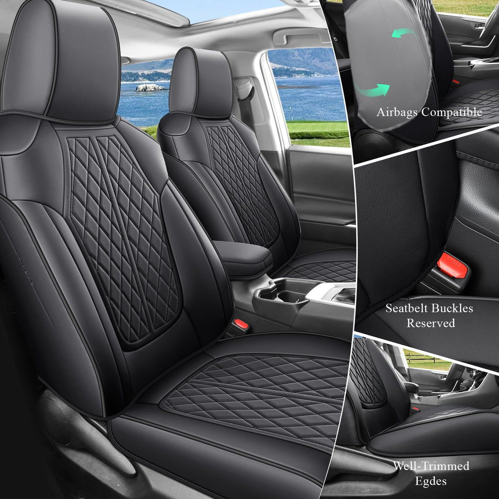 DuDuWang Rav4 seat covers — seamless-fit design enhances cabin aesthetics and durability.
