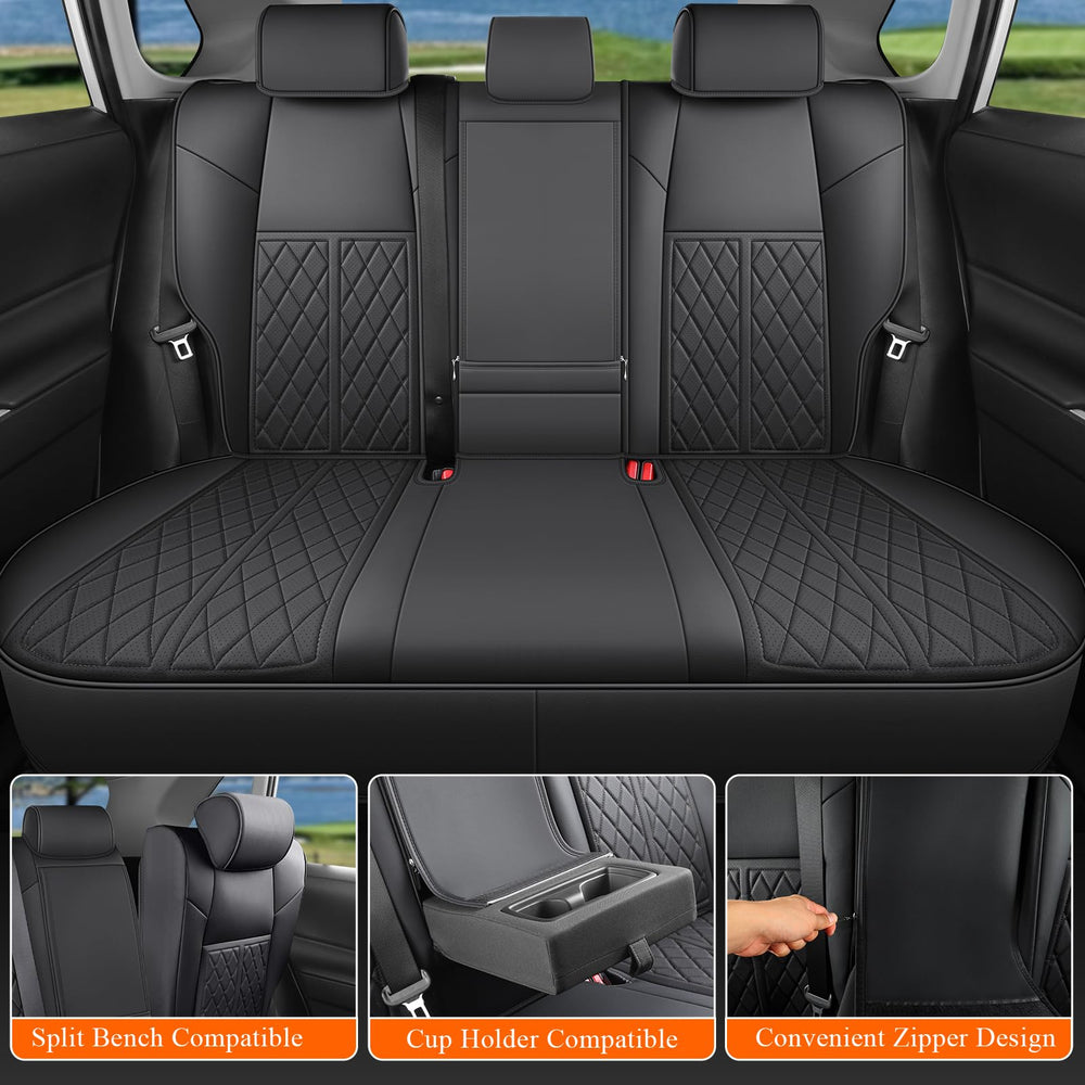 DuDuWang Rav4 seat covers — waterproof barrier guards against spills and everyday messes.