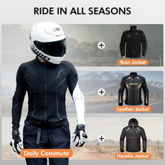 DUHAN Armored Shirt breathable mesh fabric for cool comfort on hot days.