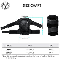 DUHAN knee pads suitable for motocross, MTB, skating and more.