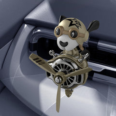 DUHKHAS retro airplane propeller diffuser spreads fragrance evenly.