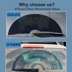 DUILEO Venza rear wiper kit enabling steady wipe in wet weather