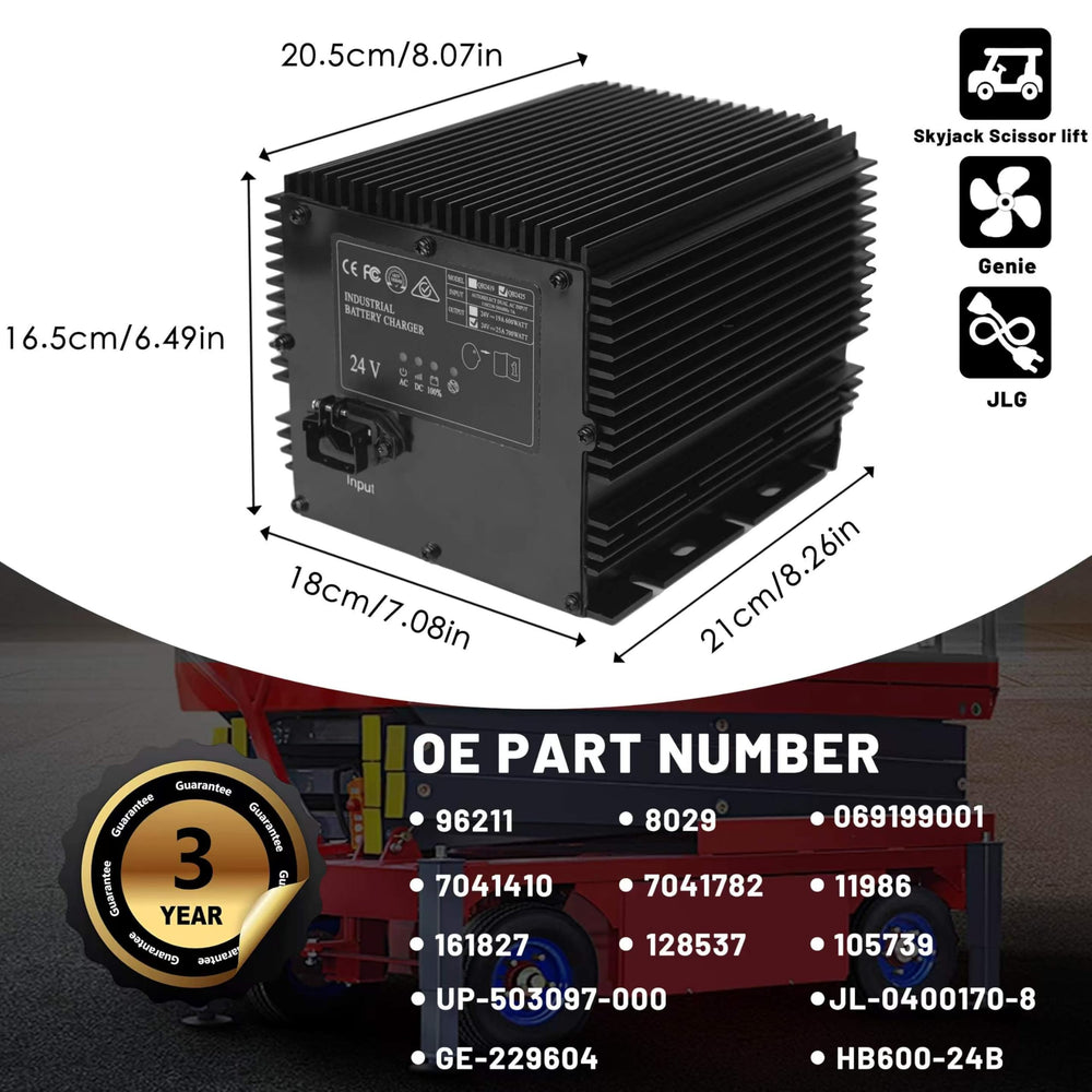 DUKVI HB600-24B side ports enable quick connections for fast setup