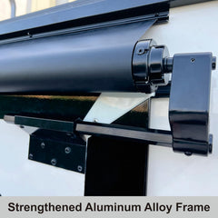 Dulepax RV slide-out awning compatibility chart helps choose the right size for your rig.