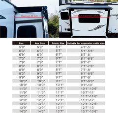 Dulepax RV slide-out awning hardware close-up for secure installation.