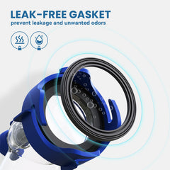 DUMPMAN on/off water flow switch lets you control rinse precisely.