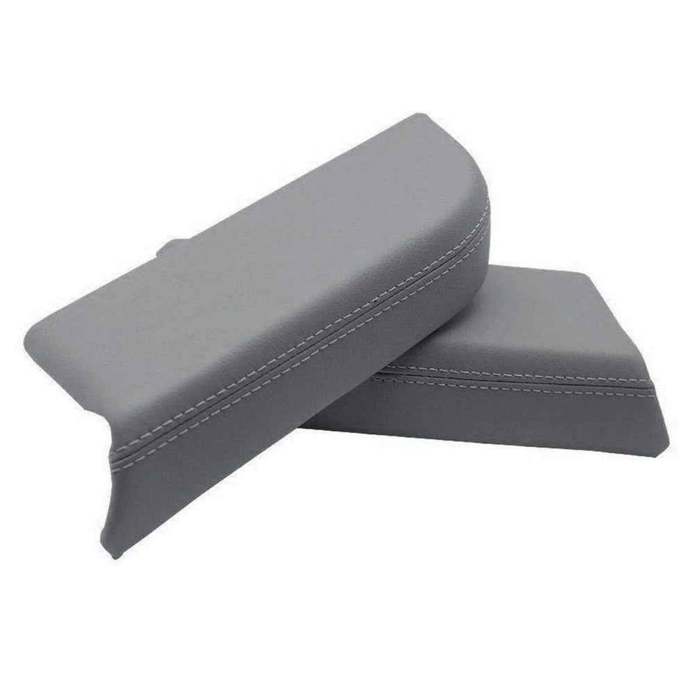 Dunhil front door armrest cover in gray showing seamless fit and easy cleaning.