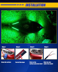 DUOFU365 3M tape-backed strip for simple, secure installation.