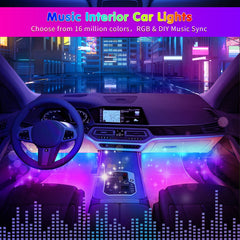 DUOFU365 door-panel lighting adds mood lighting along door edges for style.