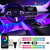 DUOFU365 RGB interior footwell light enhances cabin ambiance with vibrant color options.