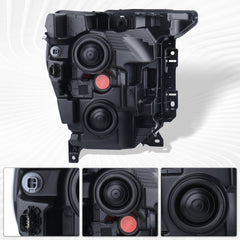 Duolctrams polycarbonate lens and ABS housing for durability