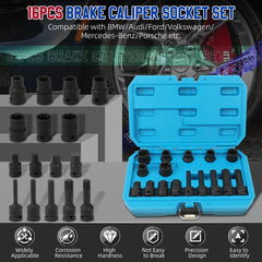 DUOYI 10PT/7PT/5PT sockets arranged for quick caliper work.