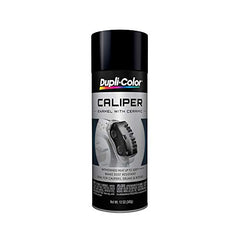 Dupli-Color brake caliper paint showcases EZ Touch nozzle for fast, even coverage.