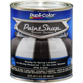 Dupli-Color BSP200 Jet Black bottle close-up, ready-to-spray convenience for DIY refinish.