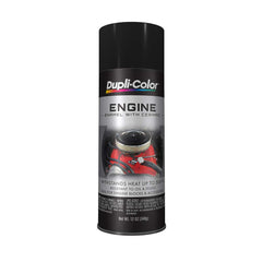 Dupli-Color DE1634 engine enamel spray can showing heat-resistant finish