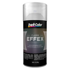 Dupli-Color Effex clear coat adds a sparkle finish to base paint.
