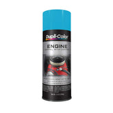 Dupli-Color engine enamel ceramic torque n teal aerosol can for high-heat protection.