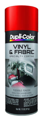 Dupli-Color HVP100 red spray for interior vinyl and fabric restoration, quick-drying